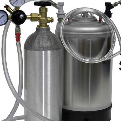 CO2 TANK FOR KEG COOLER